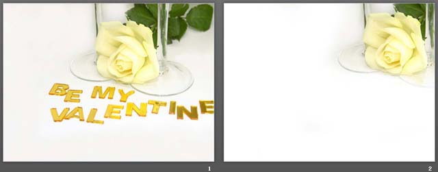 图片[2]-黄玫瑰背景的be my valentine幻灯片模板-第一PPT
