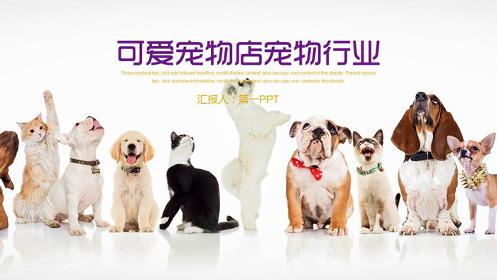 图片[1]-宠物医院-第一PPT