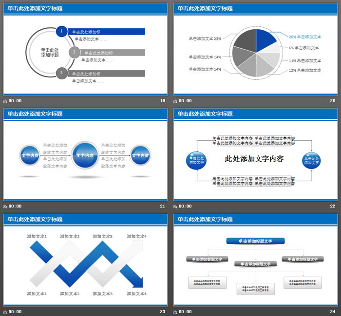 图片[5]-蓝色楼盘背景的房地产工作总结汇报PPT模板-第一PPT