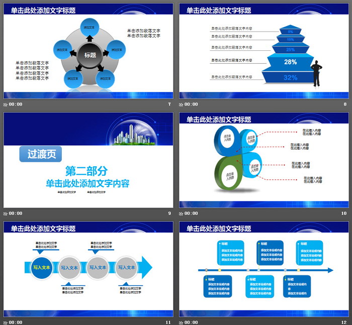 图片[3]-机械仪表行业工作汇报PPT模板-第一PPT
