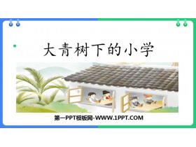 《大青树下的小学》PPT免费教学课件-第一PPT