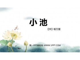 《小池》古诗二首PPT课件下载-第一PPT