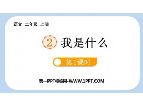 《我是什么》PPT课件(第1课时)-第一PPT