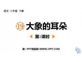《大象的耳朵》PPT免费课件(第1课时)-第一PPT