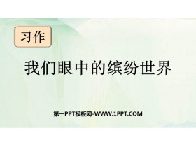 《习作：我们眼中的缤纷世界》PPT精品课件-第一PPT