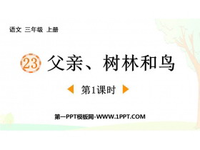 《父亲、树林和鸟》PPT免费课件(第1课时)-第一PPT