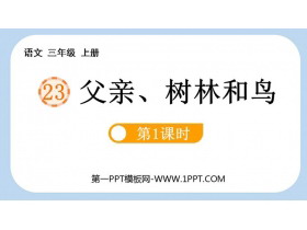 《父亲、树林和鸟》PPT课件下载(第1课时)-第一PPT