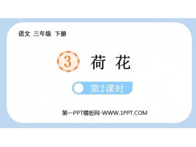 《荷花》PPT教学课件(第2课时)-第一PPT