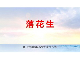《落花生》PPT免费优质课件-第一PPT