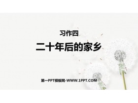 《二十年后的家乡》PPT优质课件-第一PPT
