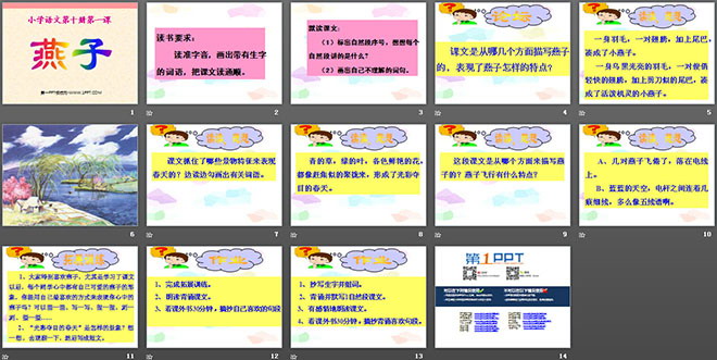 图片[2]-《燕子》PPT课件2-第一PPT