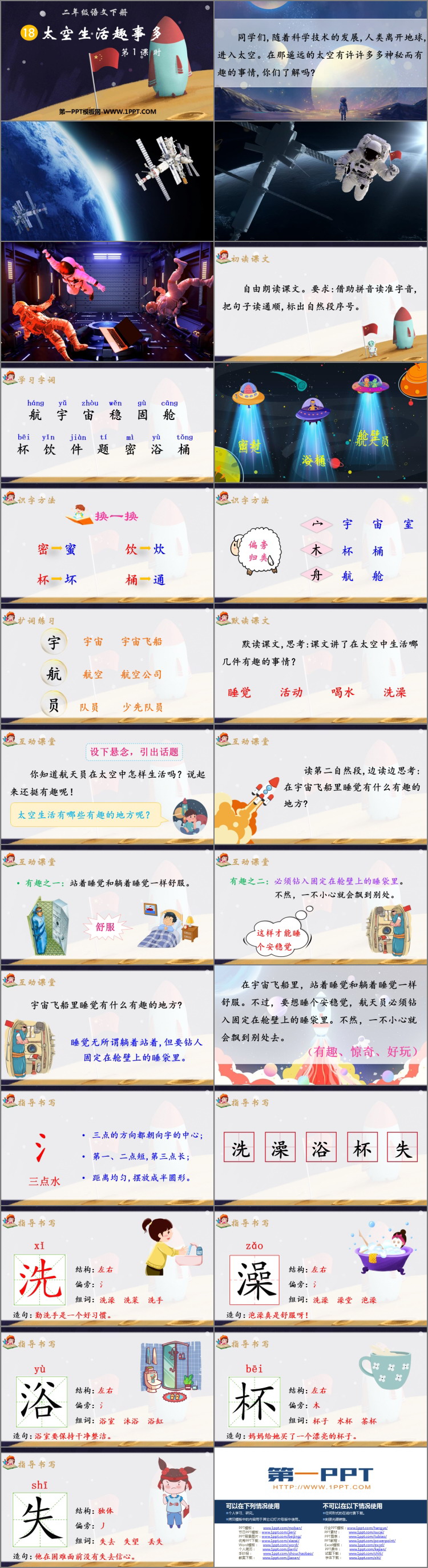 图片[2]-太空生活趣事多-第一PPT