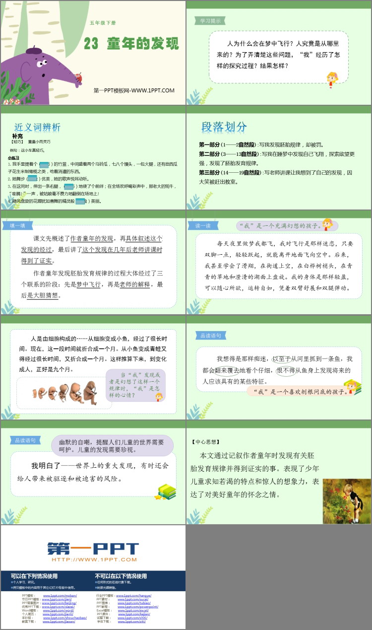 图片[2]-《童年的发现》PPT优质课件下载-第一PPT