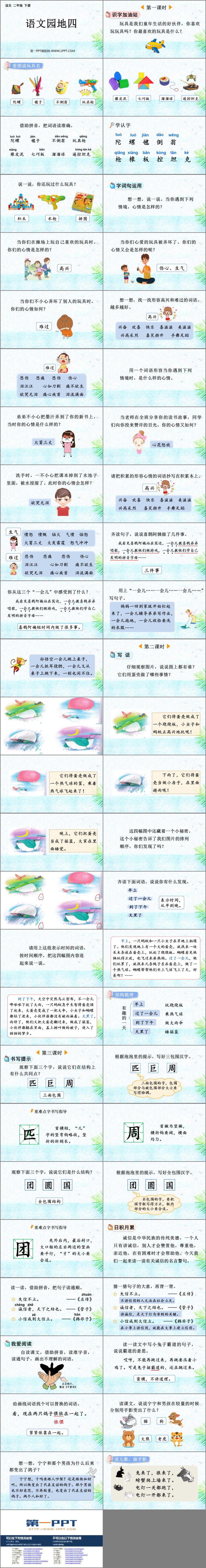 图片[2]-部编人教版二年级下册语文园地-第一PPT