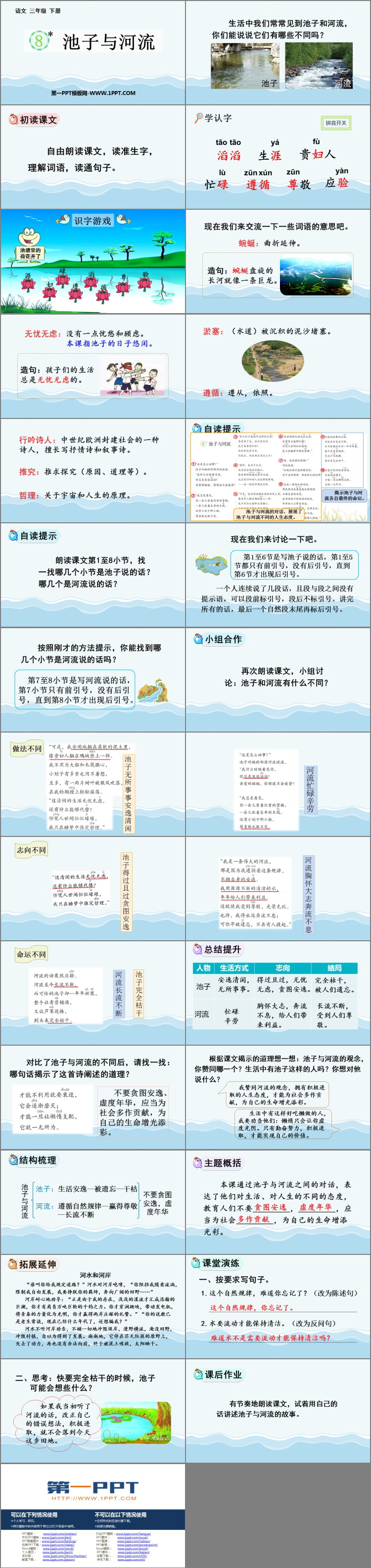 图片[2]-《池子与河流》PPT精品教学课件-第一PPT