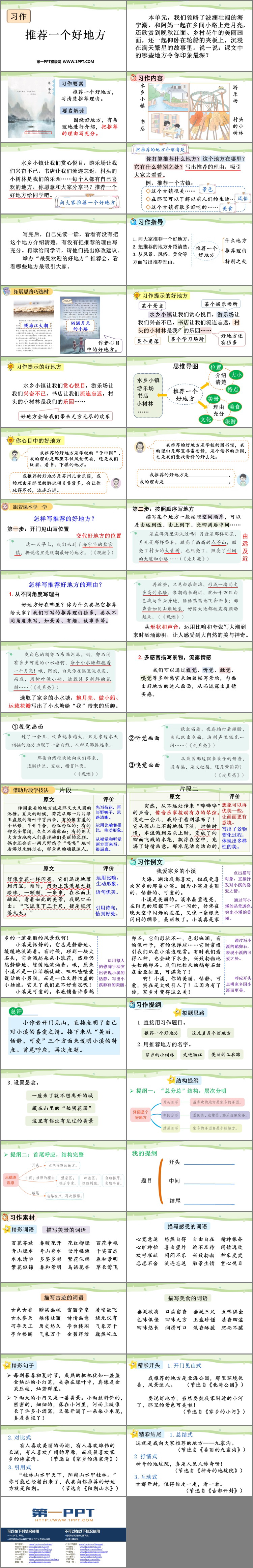 图片[2]-《推荐一个好地方》PPT优质课件-第一PPT