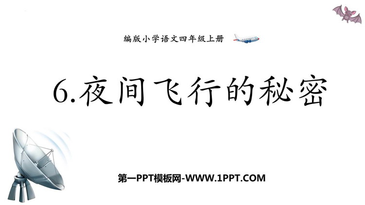 图片[1]-夜间飞行的秘密-第一PPT