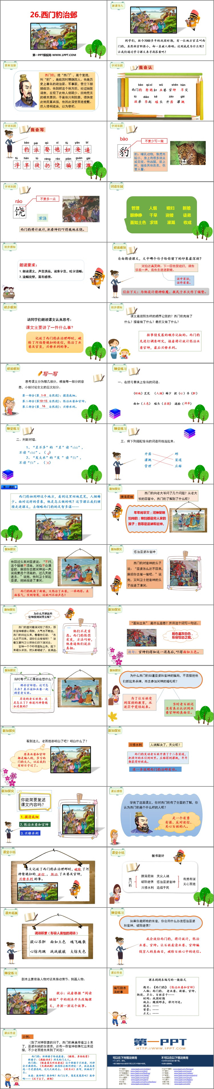 图片[2]-《西门豹治邺》PPT精品教学课件-第一PPT