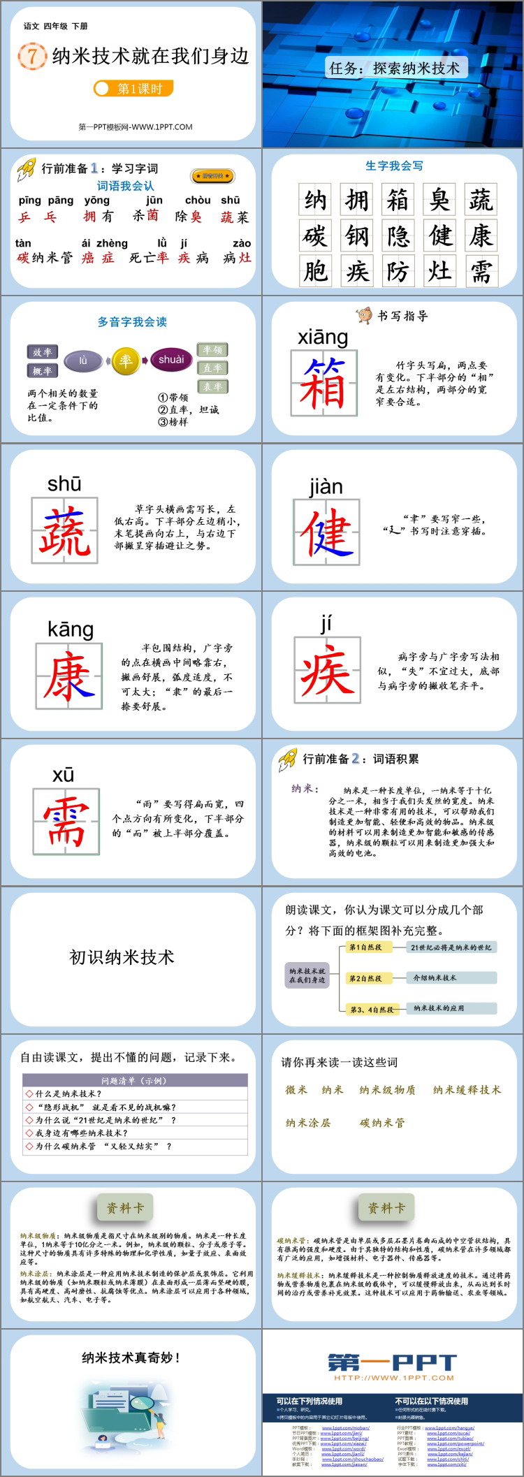 图片[2]-《纳米技术就在我们身边》PPT下载(第1课时)-第一PPT