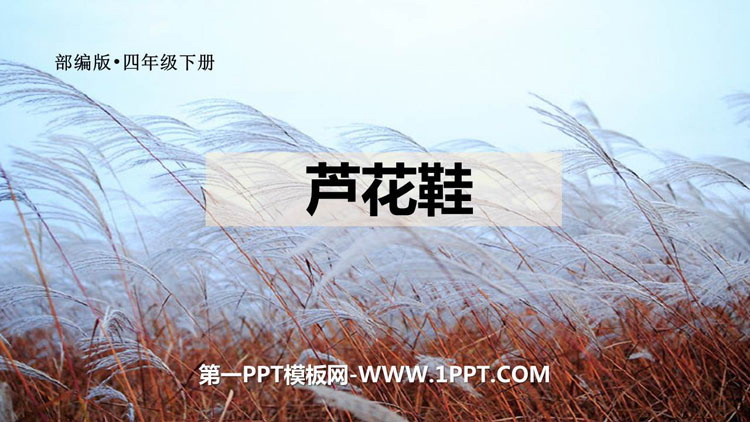 图片[1]-《芦花鞋》PPT精品教学课件-第一PPT