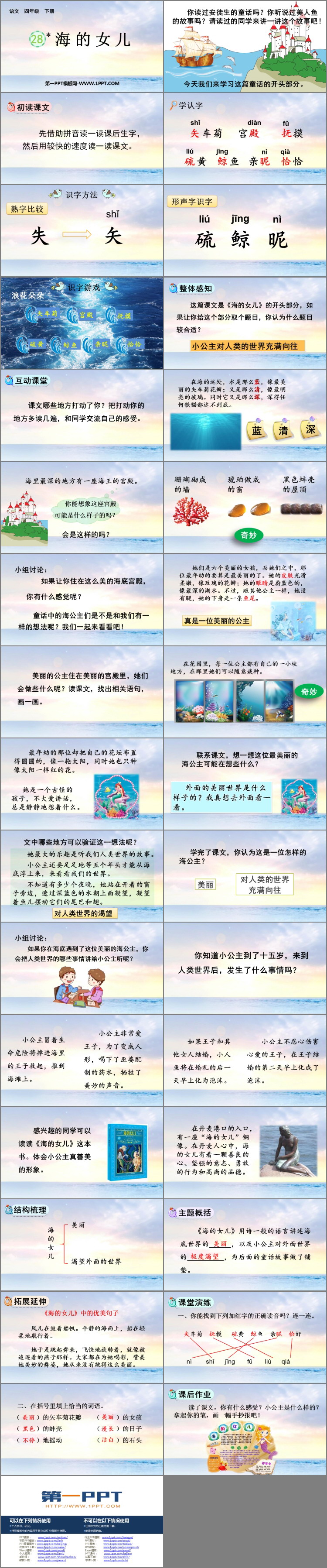 图片[2]-《海的女儿》PPT免费教学课件-第一PPT