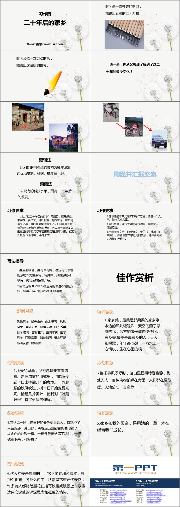 图片[2]-《二十年后的家乡》PPT优质课件-第一PPT