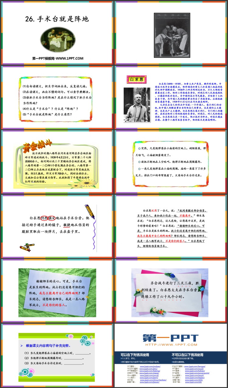 图片[2]-手术台就是阵地-第一PPT