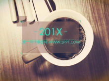 简约网页风扁平化商务工作汇报PPT模板-第一PPT