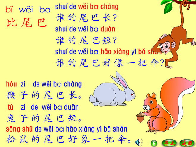 图片[1]-比尾巴Flash课件-第一PPT