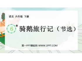 《骑鹅旅行记》PPT精品教学课件-第一PPT