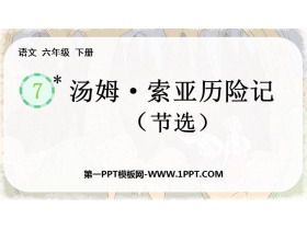 《汤姆·索亚历险记》PPT优秀教学课件-第一PPT
