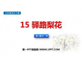 《驿路梨花》PPT教学课件(第1课时)-第一PPT