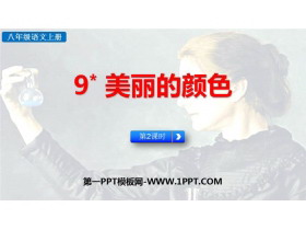 《美丽的颜色》PPT课件下载(第2课时)-第一PPT