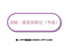 《汤姆·索亚历险记》PPT免费课件下载-第一PPT