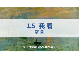《我看》PPT优质免费课件-第一PPT