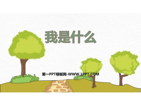 《我是什么》PPT免费教学课件-第一PPT