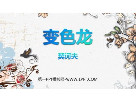 《变色龙》PPT免费优质课件-第一PPT