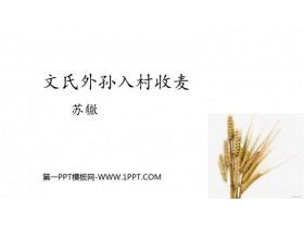 《文氏外孙入村收麦》PPT教学课件-第一PPT