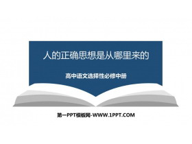 《人的正确思想是从哪里来的》PPT课件-第一PPT