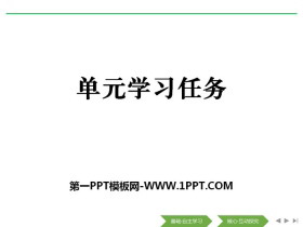 《单元学习任务》(第三单元)PPT-第一PPT