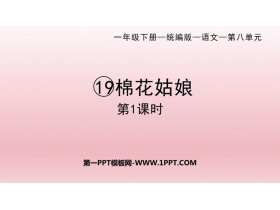 《棉花姑娘》PPT课件下载(第1课时)-第一PPT