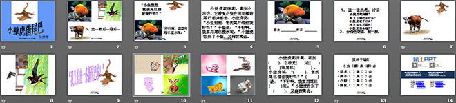 图片[2]-《小壁虎借尾巴》PPT课件2-第一PPT