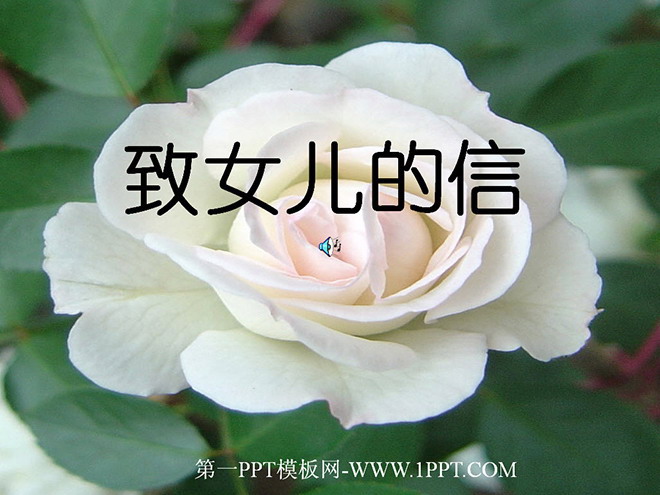 图片[1]-《致女儿的信》PPT课件-第一PPT