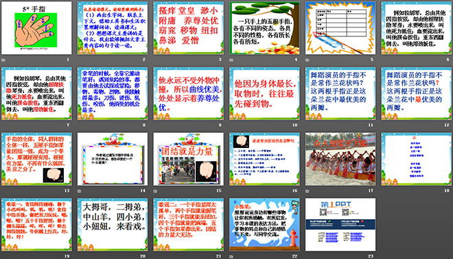 图片[2]-《手指》PPT课件3-第一PPT