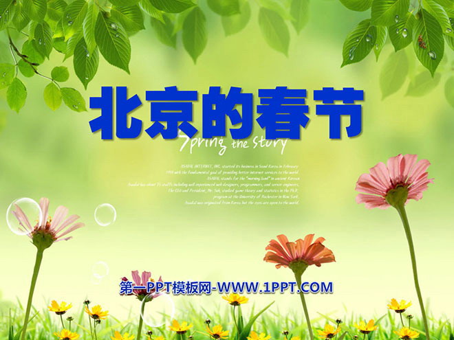 图片[1]-《北京的春节》PPT课件-第一PPT
