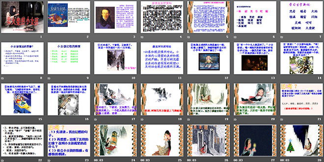 图片[2]-《卖火柴的小女孩》PPT课件3-第一PPT