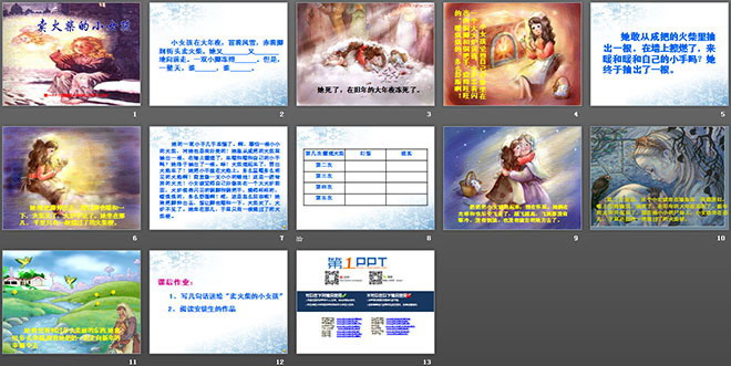 图片[2]-《卖火柴的小女孩》PPT课件5-第一PPT