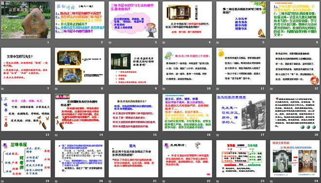 图片[2]-《从百草园到三味书屋》PPT课件4-第一PPT