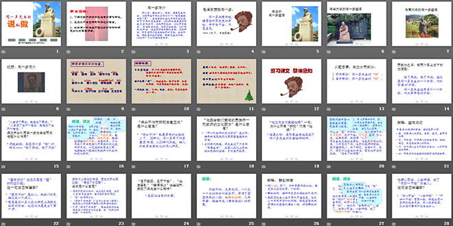图片[2]-《闻一多先生的说和做》PPT课件6-第一PPT