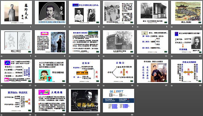 图片[2]-《藤野先生》PPT课件-第一PPT